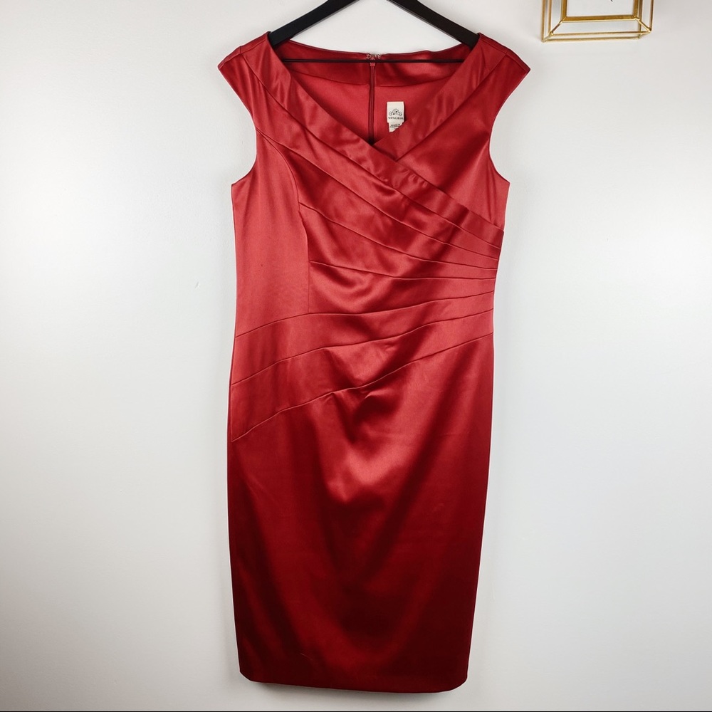 SANGRIA Cocktail Dress Red Size 12